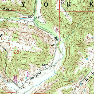 United States Geological Survey Florence, IN-KY (1966, 24000-Scale) digital map