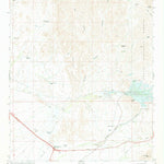 United States Geological Survey Florence Junction, AZ (1966, 24000-Scale) digital map