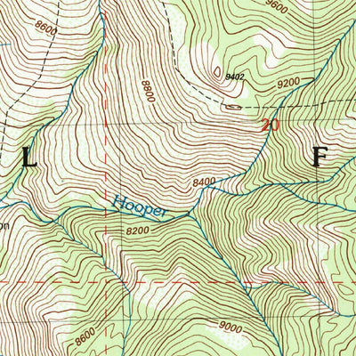 United States Geological Survey Florence Lake, CA (2004, 24000-Scale) digital map
