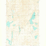 United States Geological Survey Florence Lake, ND (1960, 24000-Scale) digital map