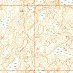 United States Geological Survey Florence Lake, ND (1960, 24000-Scale) digital map