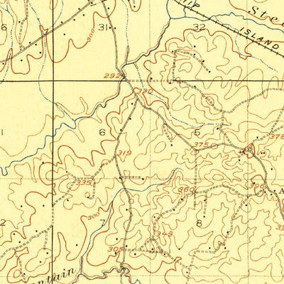 United States Geological Survey Florence, MS (1908, 62500-Scale) digital map