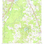United States Geological Survey Florence, MS (1980, 24000-Scale) digital map