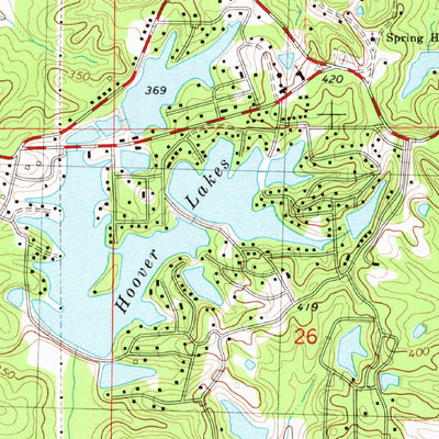 United States Geological Survey Florence, MS (1980, 24000-Scale) digital map