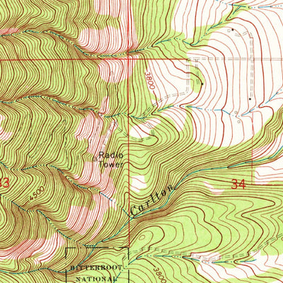 United States Geological Survey Florence, MT (1967, 24000-Scale) digital map