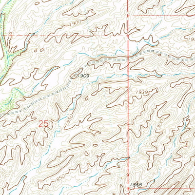 United States Geological Survey Florence NE, AZ (1966, 24000-Scale) digital map