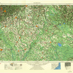 United States Geological Survey Florence, SC-NC (1954, 250000-Scale) digital map