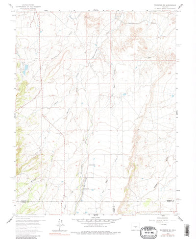 United States Geological Survey Florence SE, CO (1959, 24000-Scale) digital map