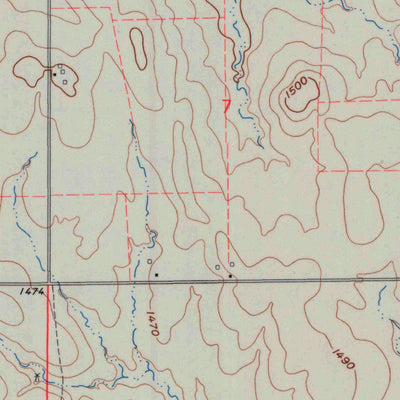 United States Geological Survey Florence SE, KS (1962, 24000-Scale) digital map