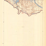United States Geological Survey Florence West, WI-MI (1947, 24000-Scale) digital map