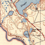 United States Geological Survey Florence West, WI-MI (1947, 24000-Scale) digital map