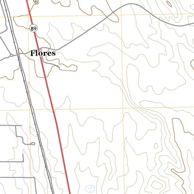 United States Geological Survey Flores, AZ (2021, 24000-Scale) digital map