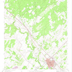 United States Geological Survey Floresville, TX (1961, 24000-Scale) digital map