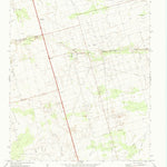 United States Geological Survey Florey, TX (1971, 24000-Scale) digital map