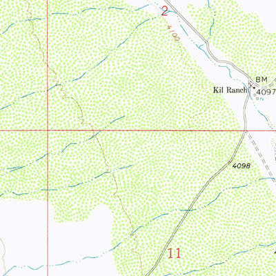 United States Geological Survey Florida Gap, NM (1964, 24000-Scale) digital map