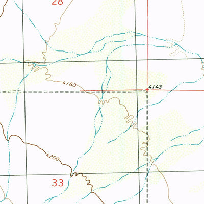 United States Geological Survey Florida Gap, NM (1996, 24000-Scale) digital map