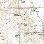 United States Geological Survey Florida Gap, NM (1996, 24000-Scale) digital map