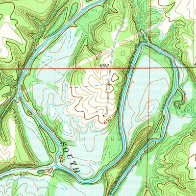 United States Geological Survey Florida, MO (1972, 24000-Scale) digital map