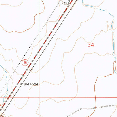 United States Geological Survey Florida, NM (1964, 24000-Scale) digital map