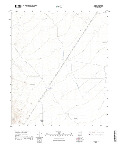 United States Geological Survey Florida, NM (2023, 24000-Scale) digital map