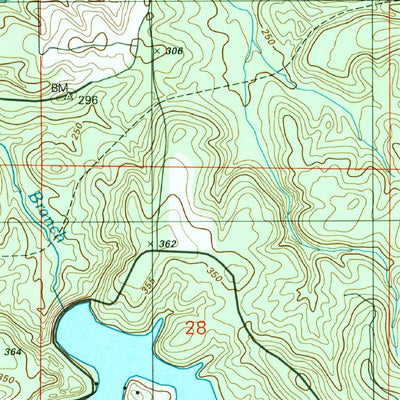 United States Geological Survey Florien, LA (1997, 24000-Scale) digital map