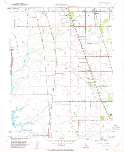 United States Geological Survey Florin, CA (1953, 24000-Scale) digital map