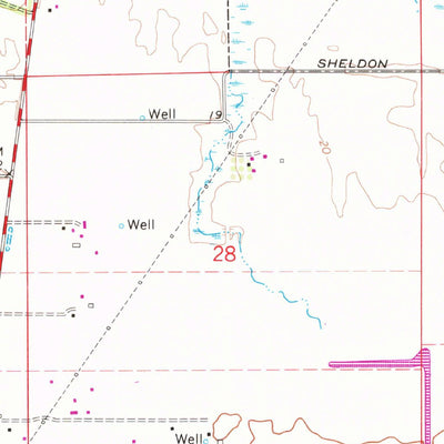 United States Geological Survey Florin, CA (1968, 24000-Scale) digital map