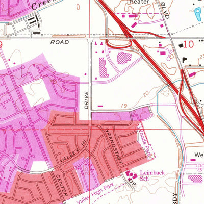 United States Geological Survey Florin, CA (1968, 24000-Scale) digital map