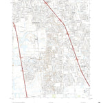 United States Geological Survey Florin, CA (2021, 24000-Scale) digital map