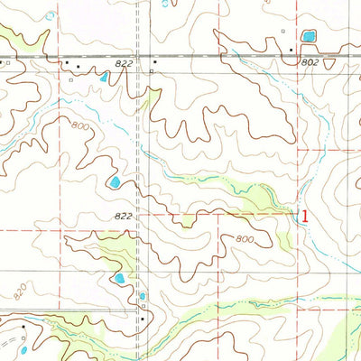 United States Geological Survey Floris, IA (1979, 24000-Scale) digital map