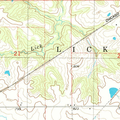 United States Geological Survey Floris, IA (1979, 24000-Scale) digital map