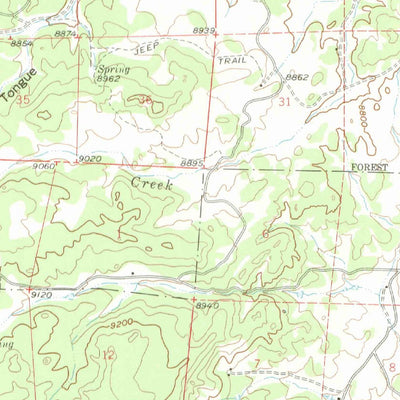 United States Geological Survey Florissant, CO (1959, 62500-Scale) digital map
