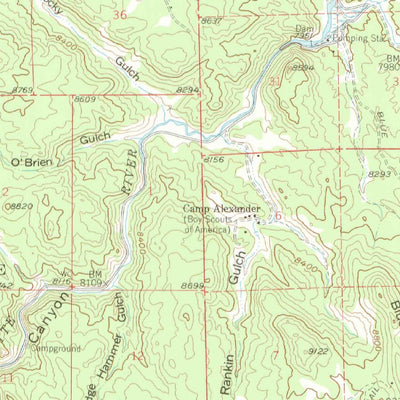 United States Geological Survey Florissant, CO (1959, 62500-Scale) digital map