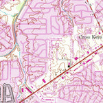 United States Geological Survey Florissant, MO (1954, 24000-Scale) digital map