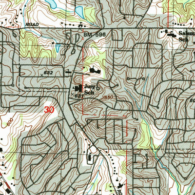 United States Geological Survey Florissant, MO (1998, 24000-Scale) digital map