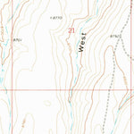 United States Geological Survey Flossie Knoll, UT (1969, 24000-Scale) digital map