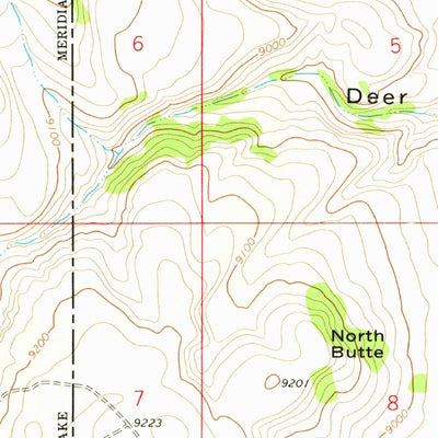United States Geological Survey Flossie Knoll, UT (1969, 24000-Scale) digital map