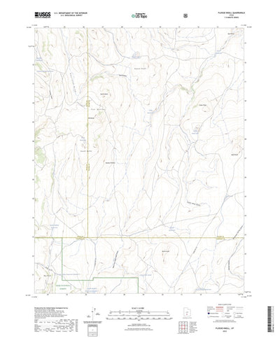 United States Geological Survey Flossie Knoll, UT (2023, 24000-Scale) digital map