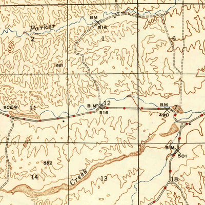 United States Geological Survey Flournoy, CA (1944, 62500-Scale) digital map