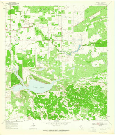 United States Geological Survey Flowella, TX (1963, 24000-Scale) digital map