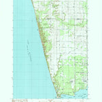United States Geological Survey Flower Creek, MI (1983, 25000-Scale) digital map
