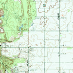 United States Geological Survey Flower Creek, MI (1983, 25000-Scale) digital map