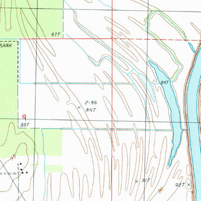 United States Geological Survey Floweree, MS (1988, 24000-Scale) digital map