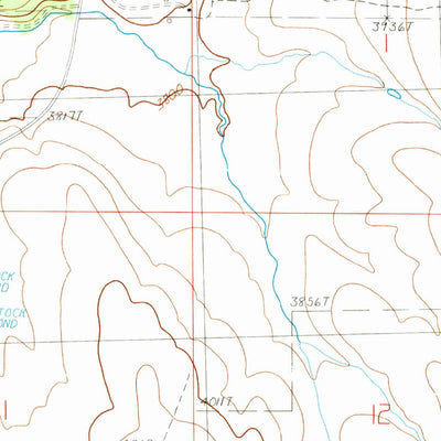 United States Geological Survey Flowers Gulch, OR (1990, 24000-Scale) digital map