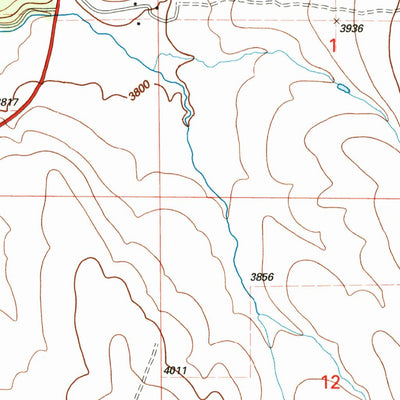 United States Geological Survey Flowers Gulch, OR (1999, 24000-Scale) digital map