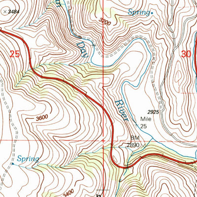 United States Geological Survey Flowers Gulch, OR (1999, 24000-Scale) digital map