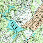 United States Geological Survey Flowery Branch, GA (1999, 24000-Scale) digital map