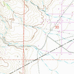 United States Geological Survey Flowery Peak, NV (1967, 24000-Scale) digital map