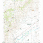 United States Geological Survey Flowery Peak, NV (1994, 24000-Scale) digital map