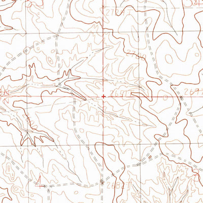 United States Geological Survey Flowing Well, MT (1983, 24000-Scale) digital map